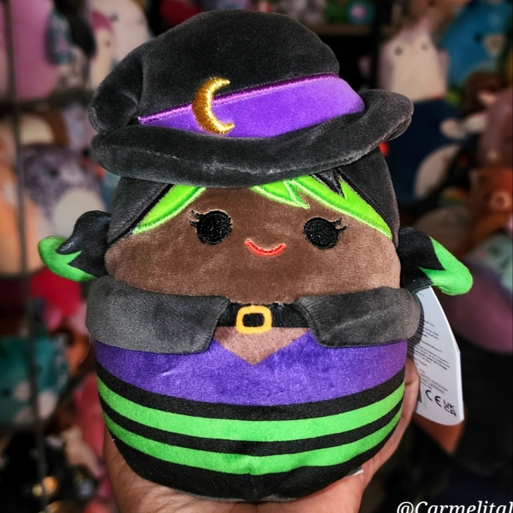 🎃 ARIANA 🧙‍♀️ Witch w/Green Hair Halloween 2023 Original Squishmallow ☆》NWT 《☆